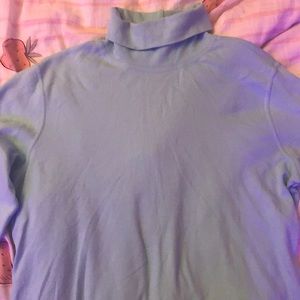 Light Blue Women’s Turtleneck